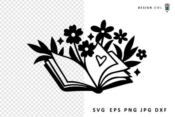 Floral Book - Reading SVG Review for Real Embroidery