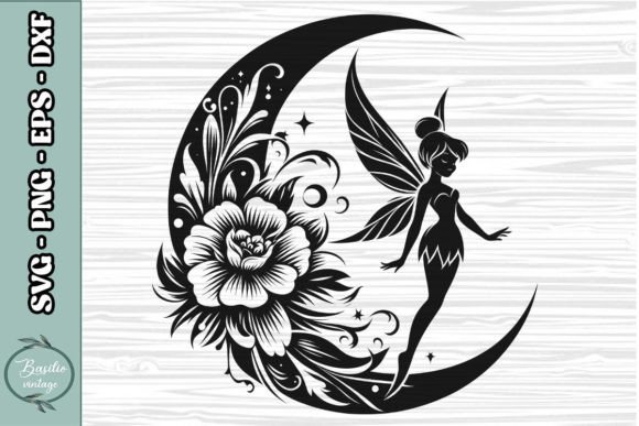 Floral Crescent Moon SVG Clipart 08: A Designer's Real-World Review