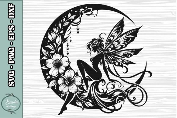 Floral Crescent Moon SVG Clipart 18: A Designer's Real-World Review