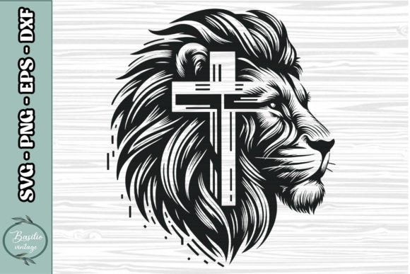 Floral Lion Cross SVG Clipart 03: A Designer's Real-World Review