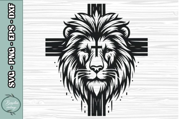 Floral Lion Cross SVG Clipart 04: A Designer's Real-World Review