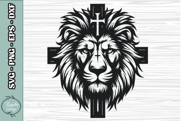 Floral Lion Cross SVG Clipart 06: A Designer's Real-World Review