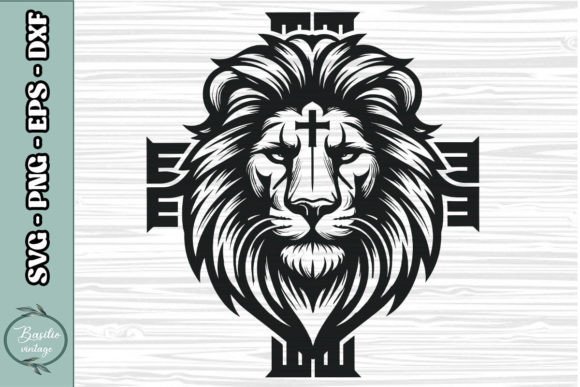 Floral Lion Cross SVG Clipart 09: A Designer's Real-World Review