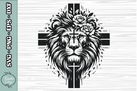 Floral Lion Cross SVG Clipart 12: A Designer's Stitch-Test Review