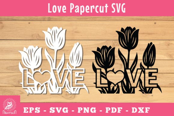 Floral Love Papercut SVG 3: A Designer's Review