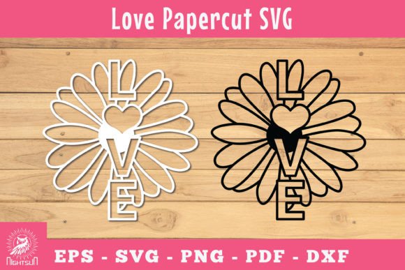 Floral Love Papercut SVG 5 Review for Real Embroidery