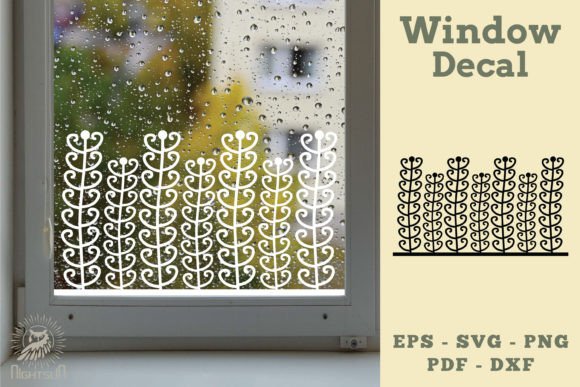 Floral Window Decal SVG 6: A Designer's Review